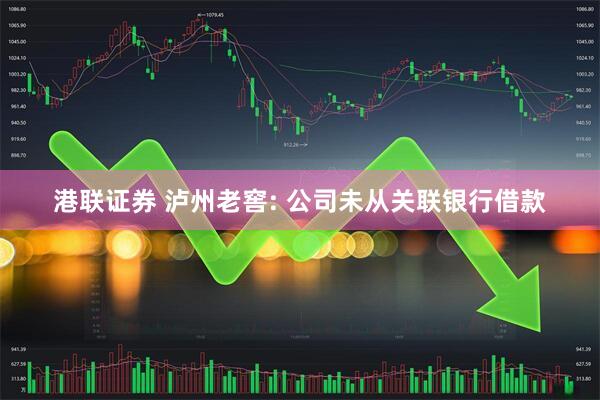 港联证券 泸州老窖: 公司未从关联银行借款